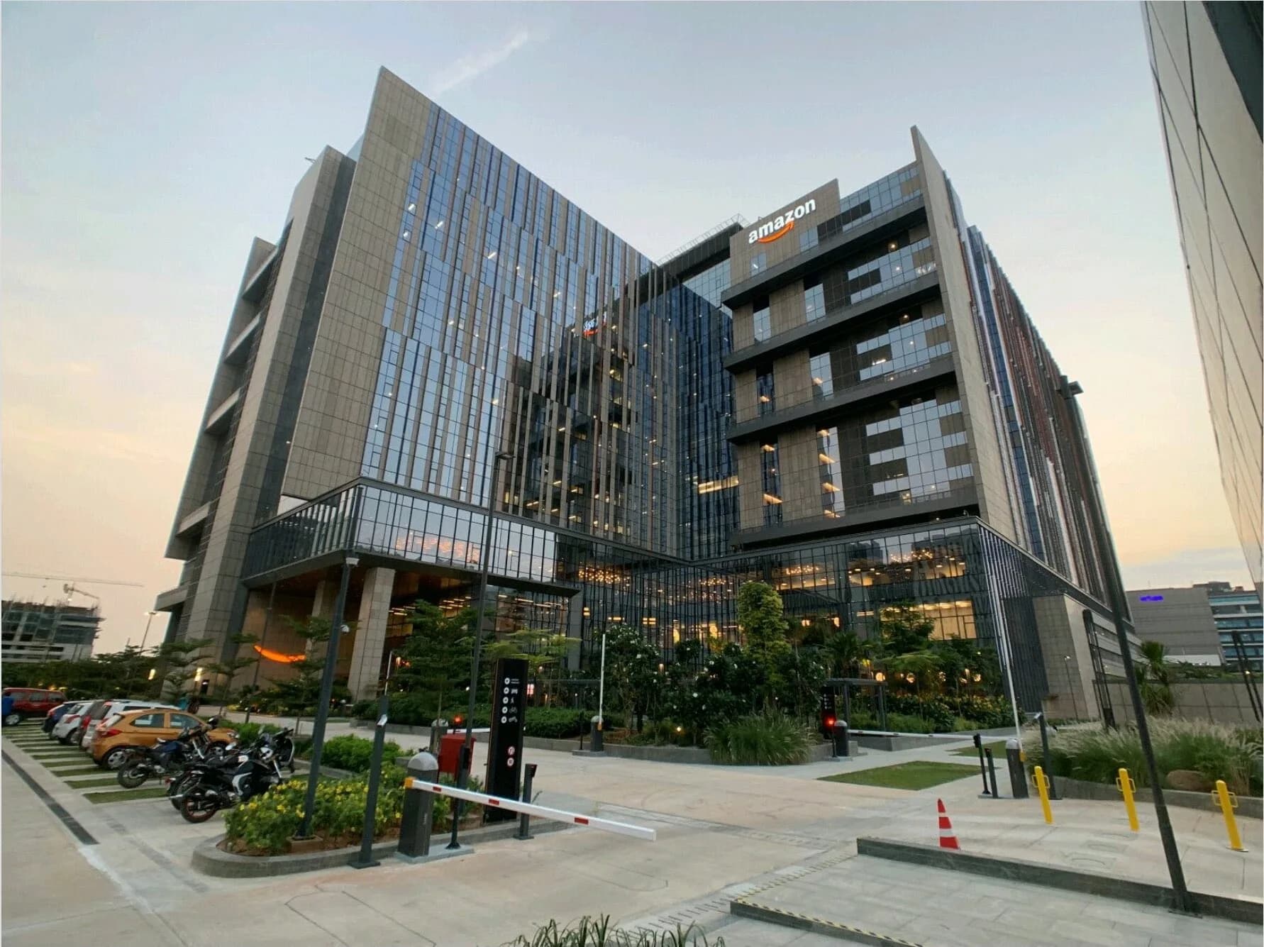 Amazon campus in Hyderabad